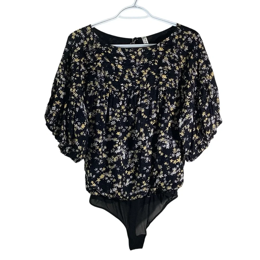 Intimately Free People Floral Bodysuit
